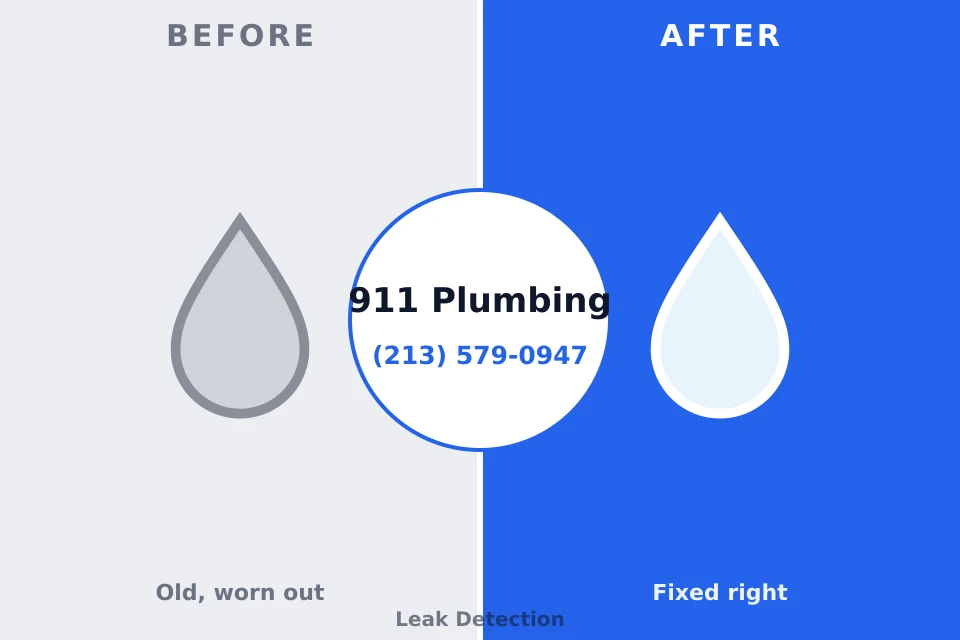 Before and after: plumbing company Rio Pinar, FL